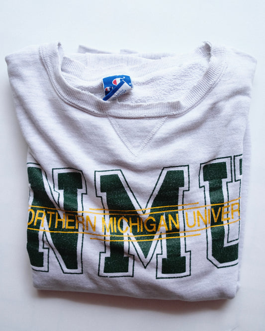 Champion - NORTHERN MICHIGAN UNIVERSITY Sweat made in usa