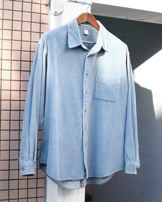 Light Blue Corduroy Shirt