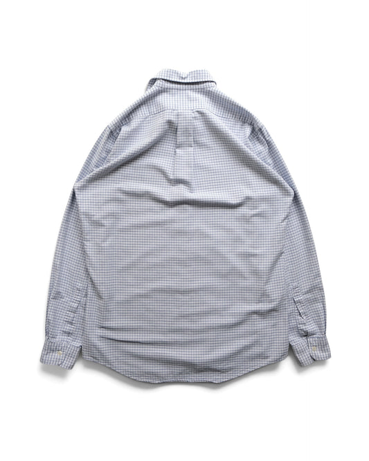 L.L.Bean - Cotton Blue Check BD Shirt