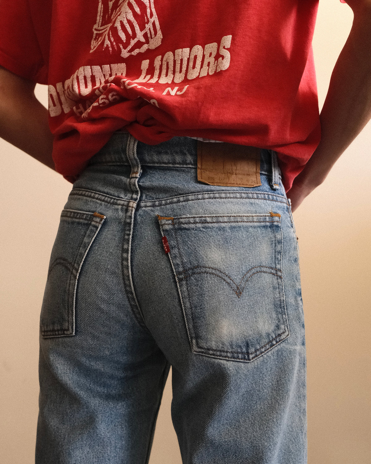 81. Levi's 515-0217 Srim Tapered Denim Pants