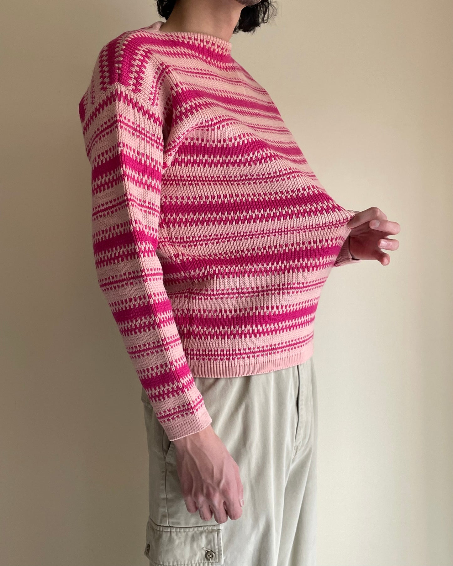 80s-90s Richard Stapf&Co TYROL "Crew Neck knit"