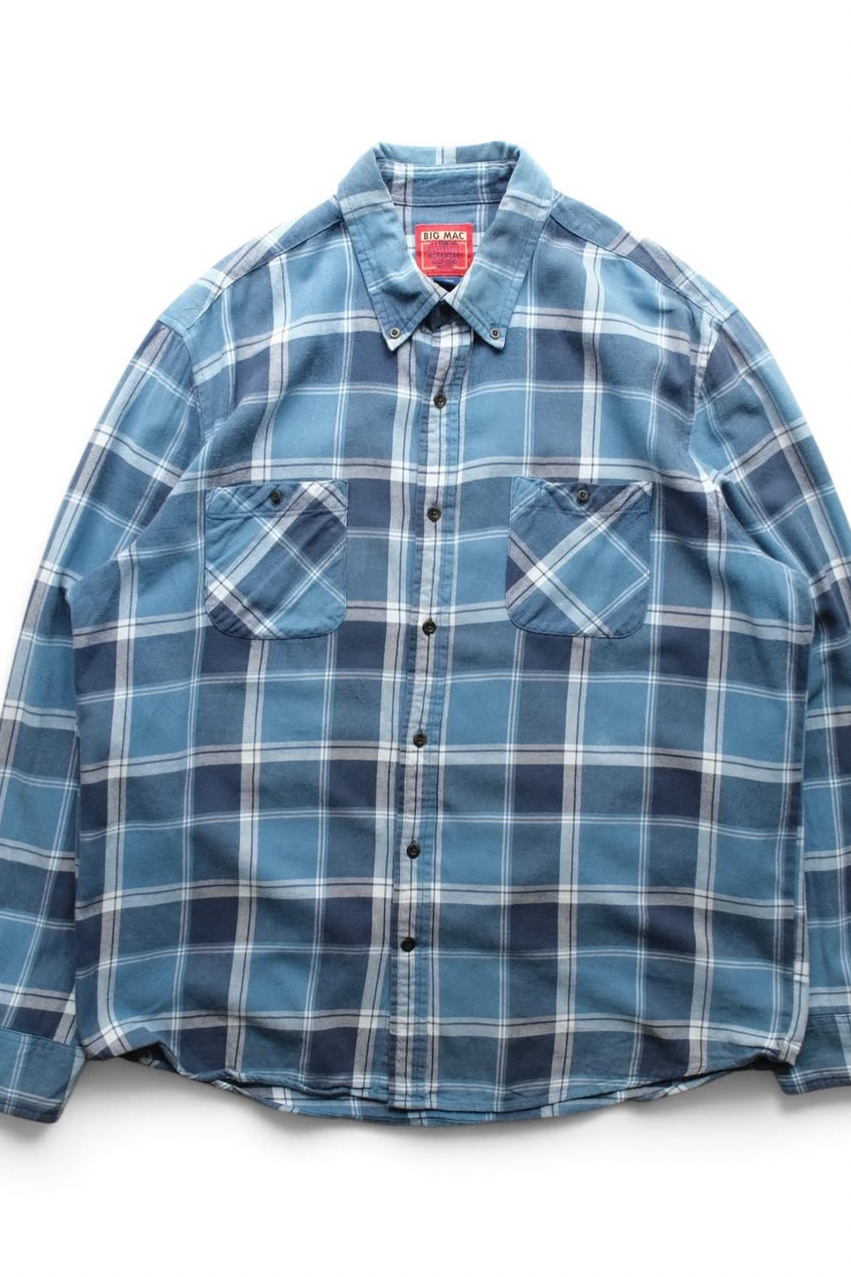 BIG MAC - Plaid Flannel Shirt