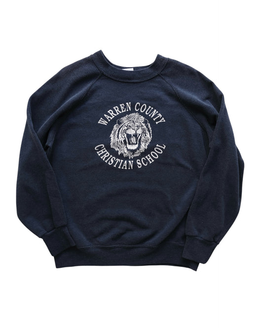 80s–90s WARREN COUNTY CHRISTIAN SCHOOL "Sweatshirt"