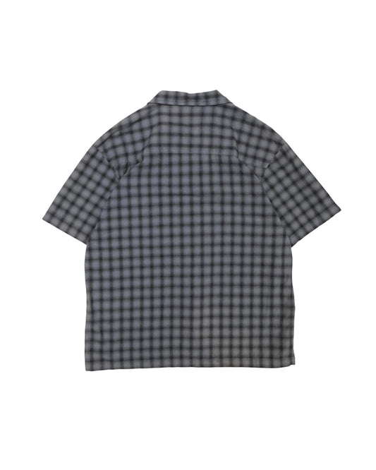 U.S. Expedition - Plaid Cotton Open Collar Shirt