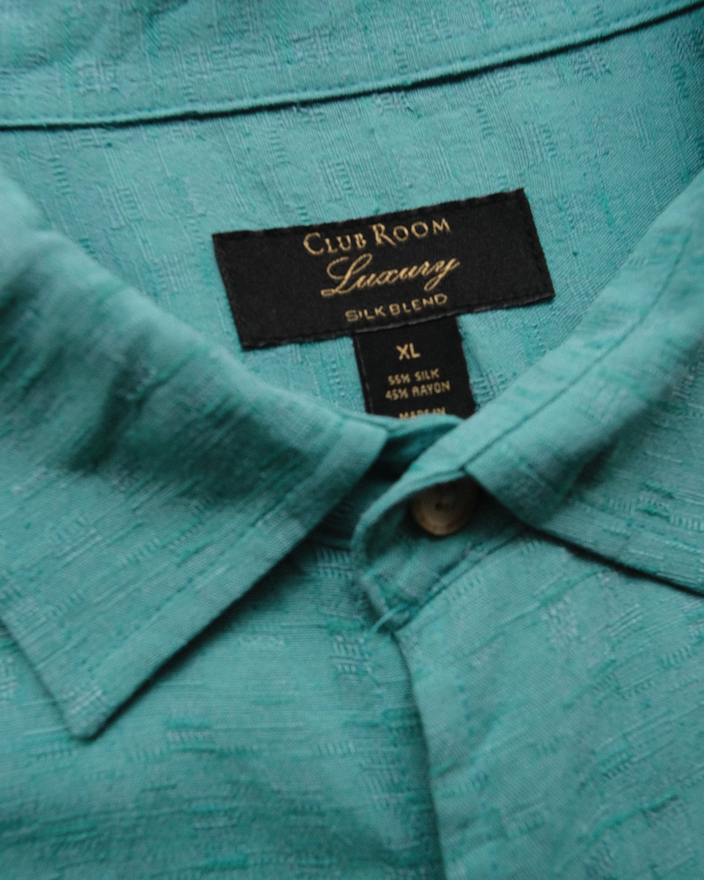 CLUB ROOM Luxury - Silk Blend Short Sleeve Shirt