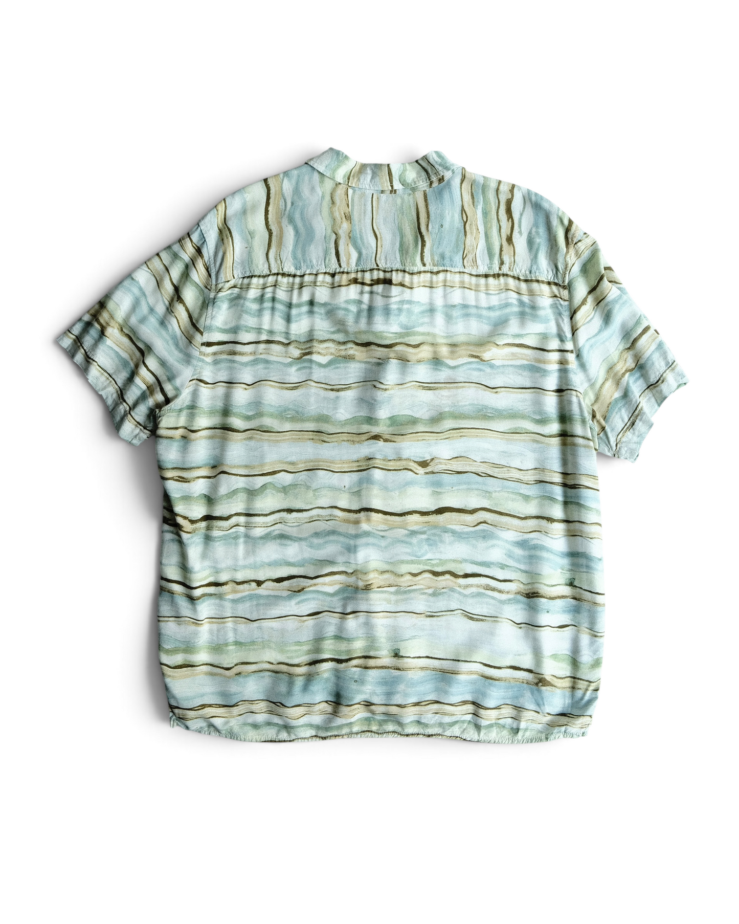 Goodiellow&co - Open Collar Rayon Shirt