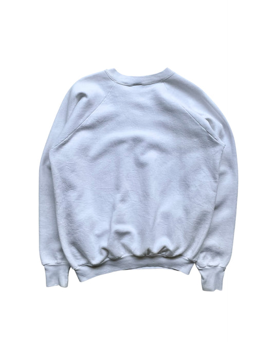 80s FRUIT OF THE LOOM "Duck Print Raglan Sweatshirt"