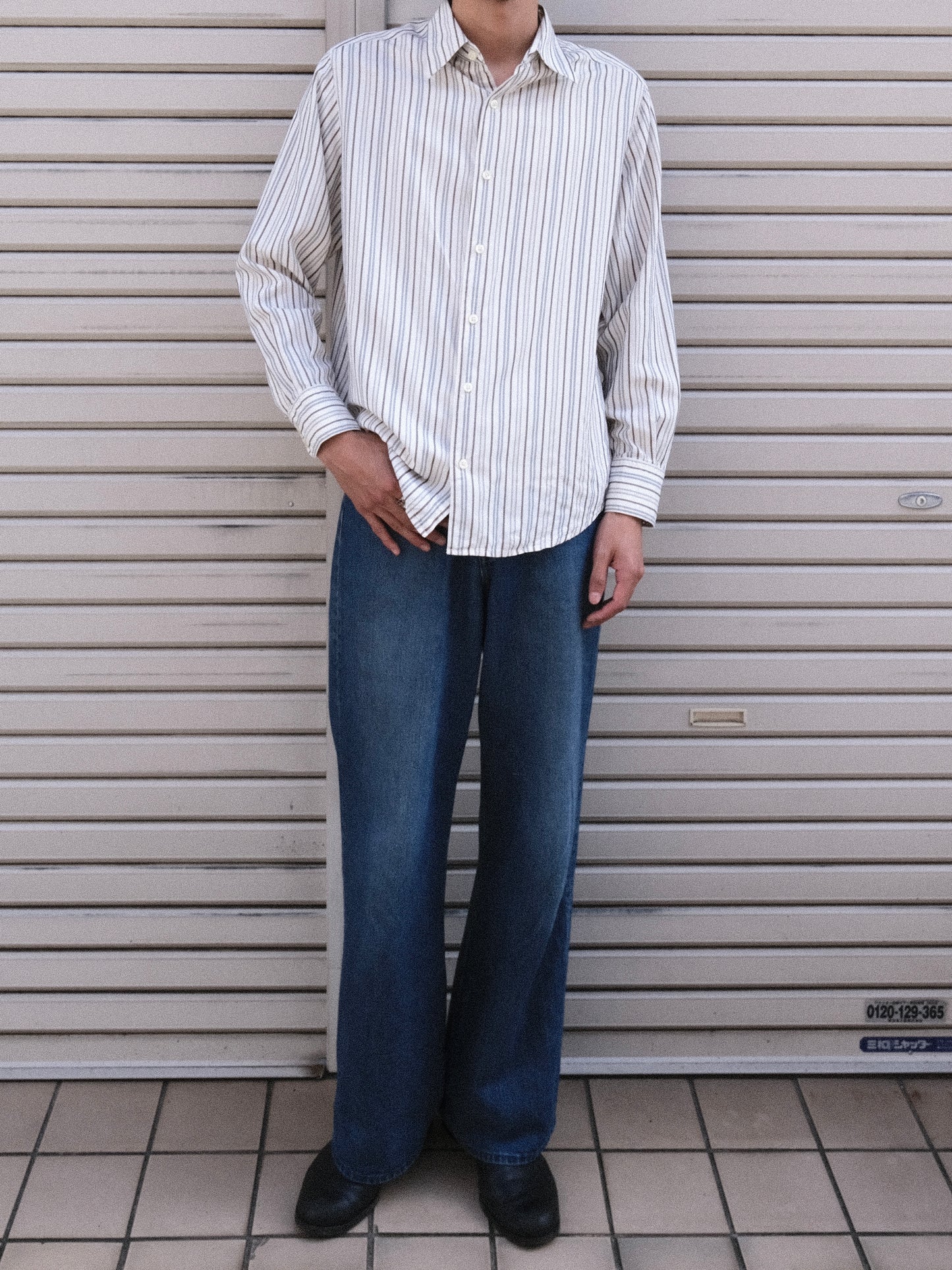Claiborne Luxe - Silk Stripe Shirt