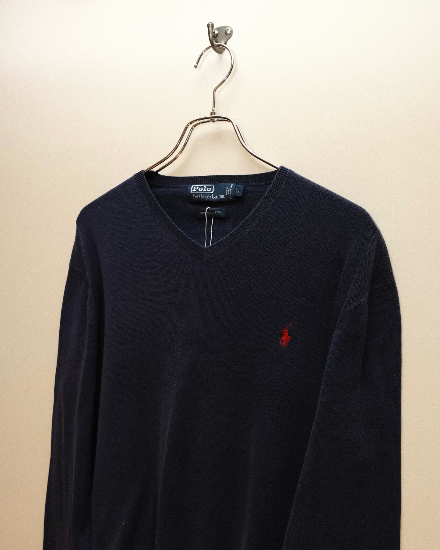 Polo Ralph Lauren - PIMA COTTON V Neck Knit