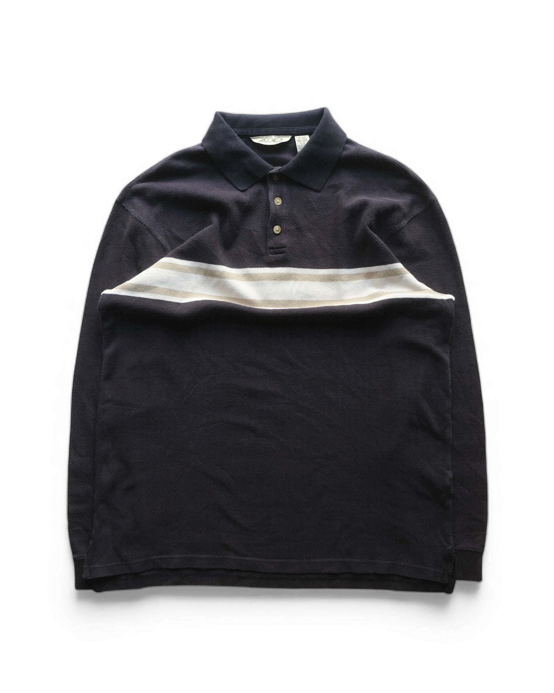 90s Eddie Bauer Border Design Cotton Polo Shirt – INCVN
