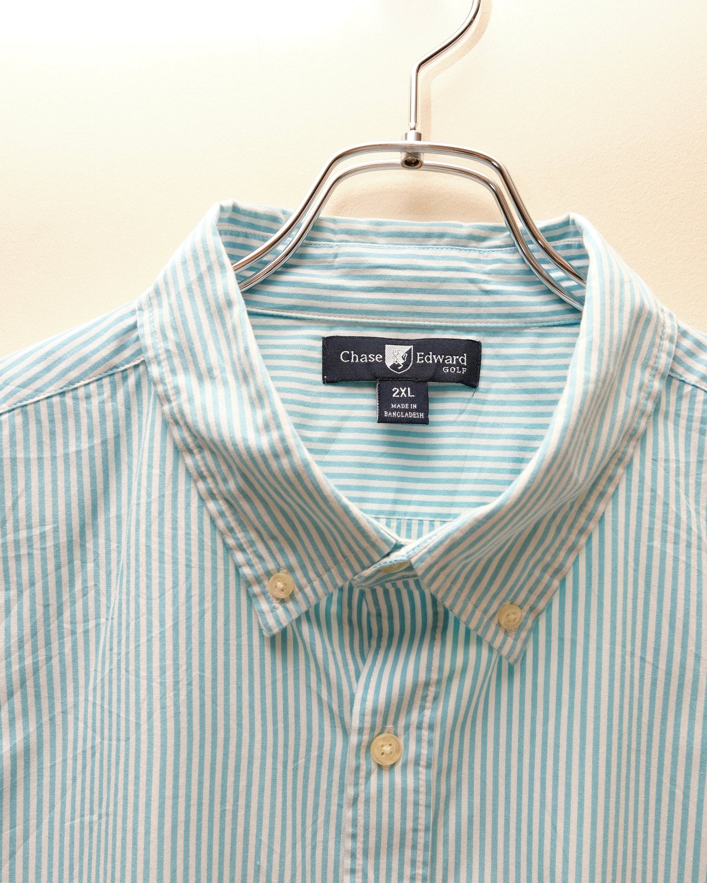 Chase Edward Golf - Stripe Button Down Shirt