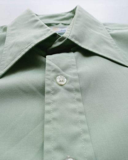 Mint Green Poly/Cotton Shirt