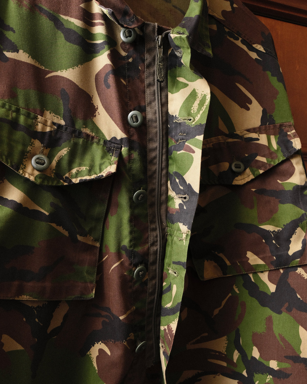 祐天寺・五本木・学芸大学の古着屋、セレクトショップ。[90s-00s British ArmyDPM Camouflage Combat Shirt]