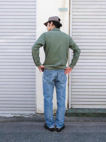 Cotton Satten Military Shirt