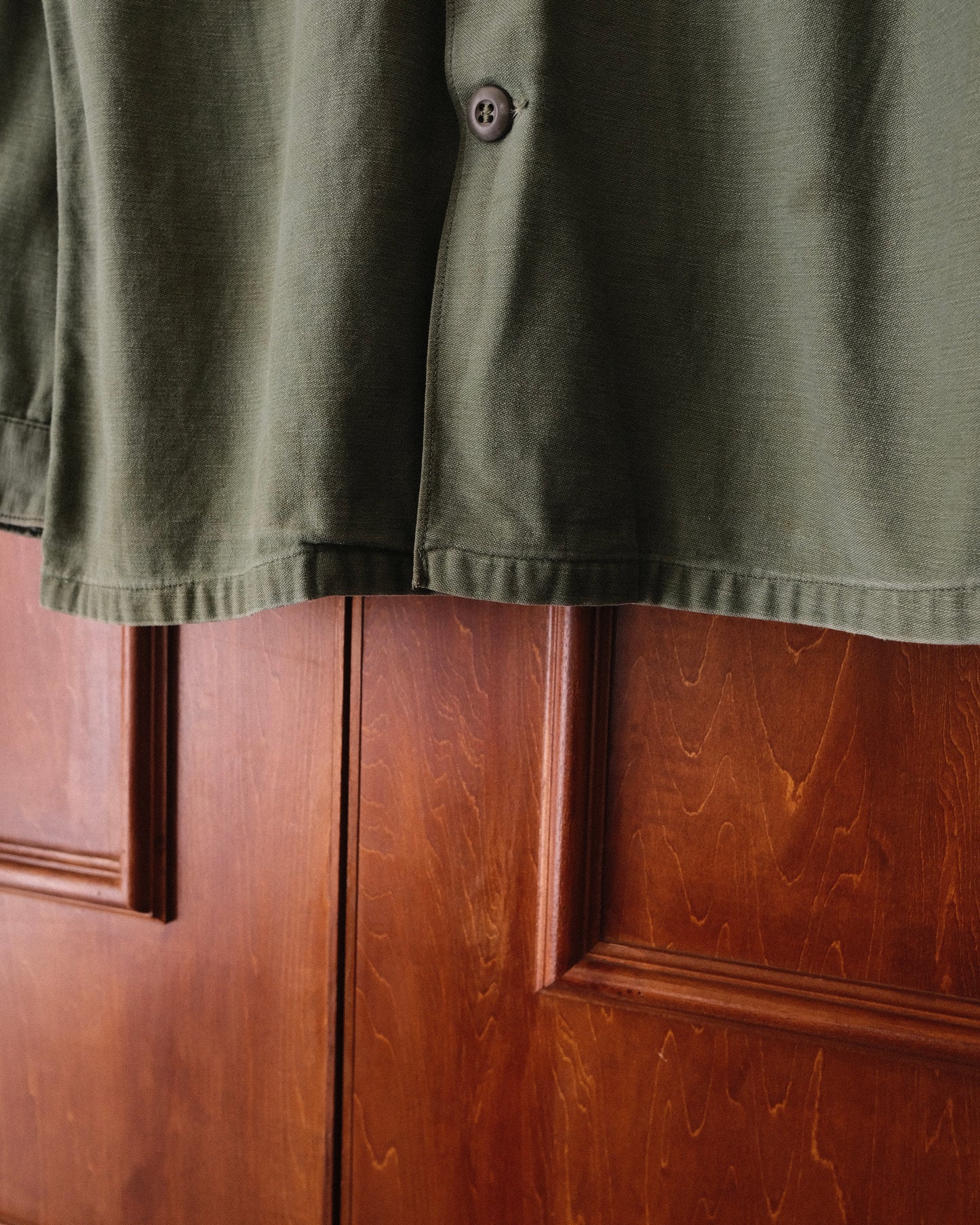 Cotton Satten Military Shirt