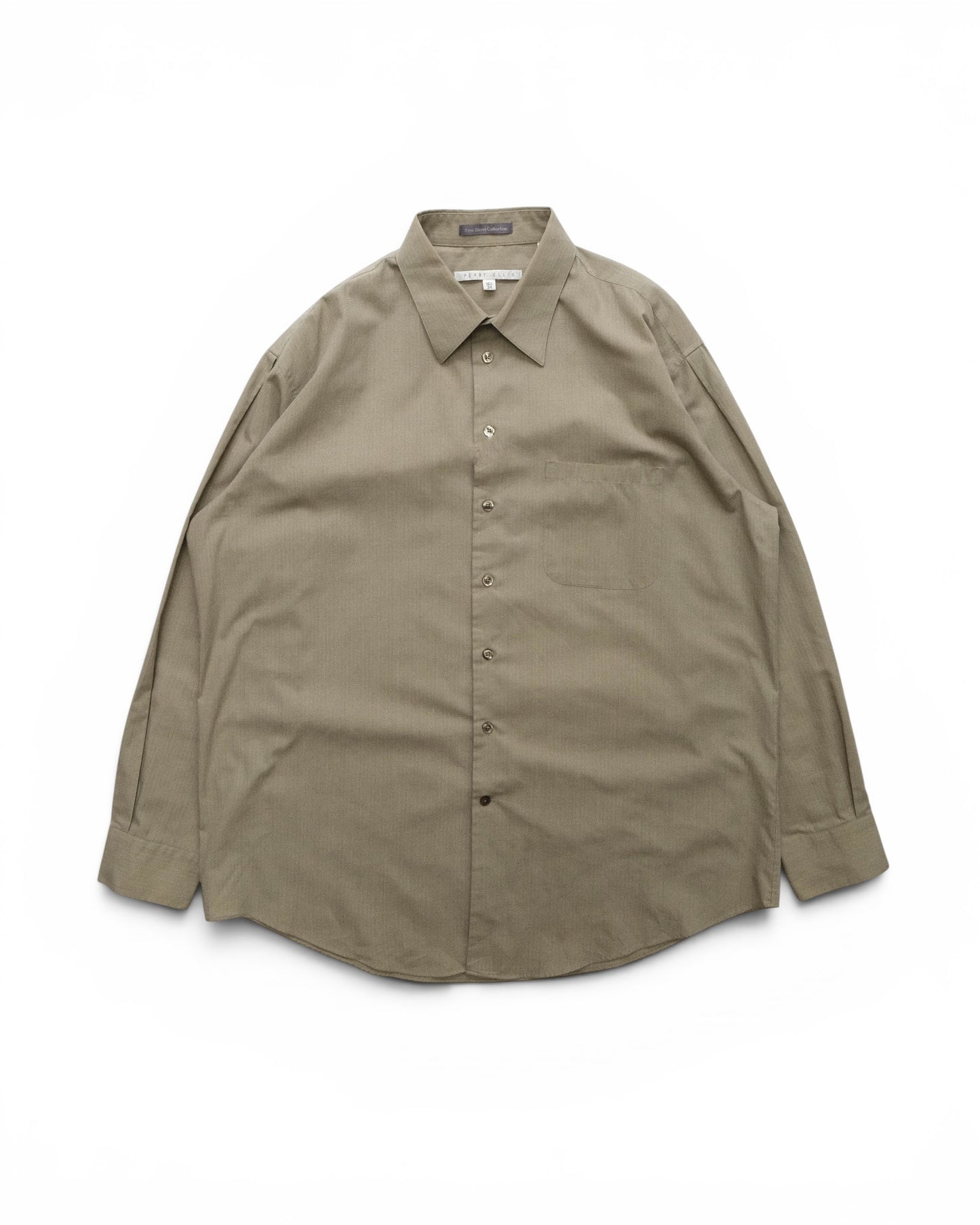 PERRY ELLIS - Fine Blend Minimal Dress Shirt