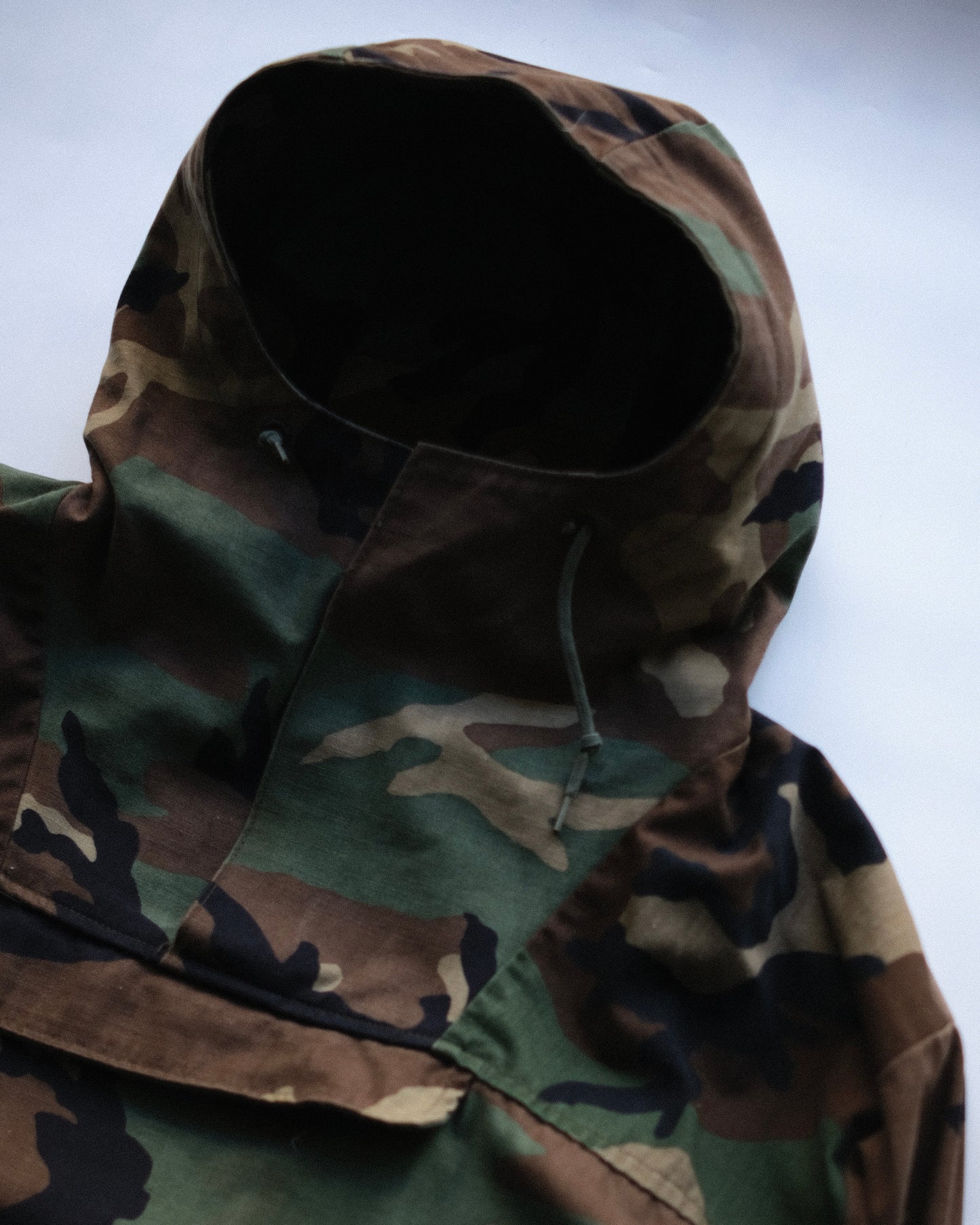 Woodland Camouflage Anorak Parka