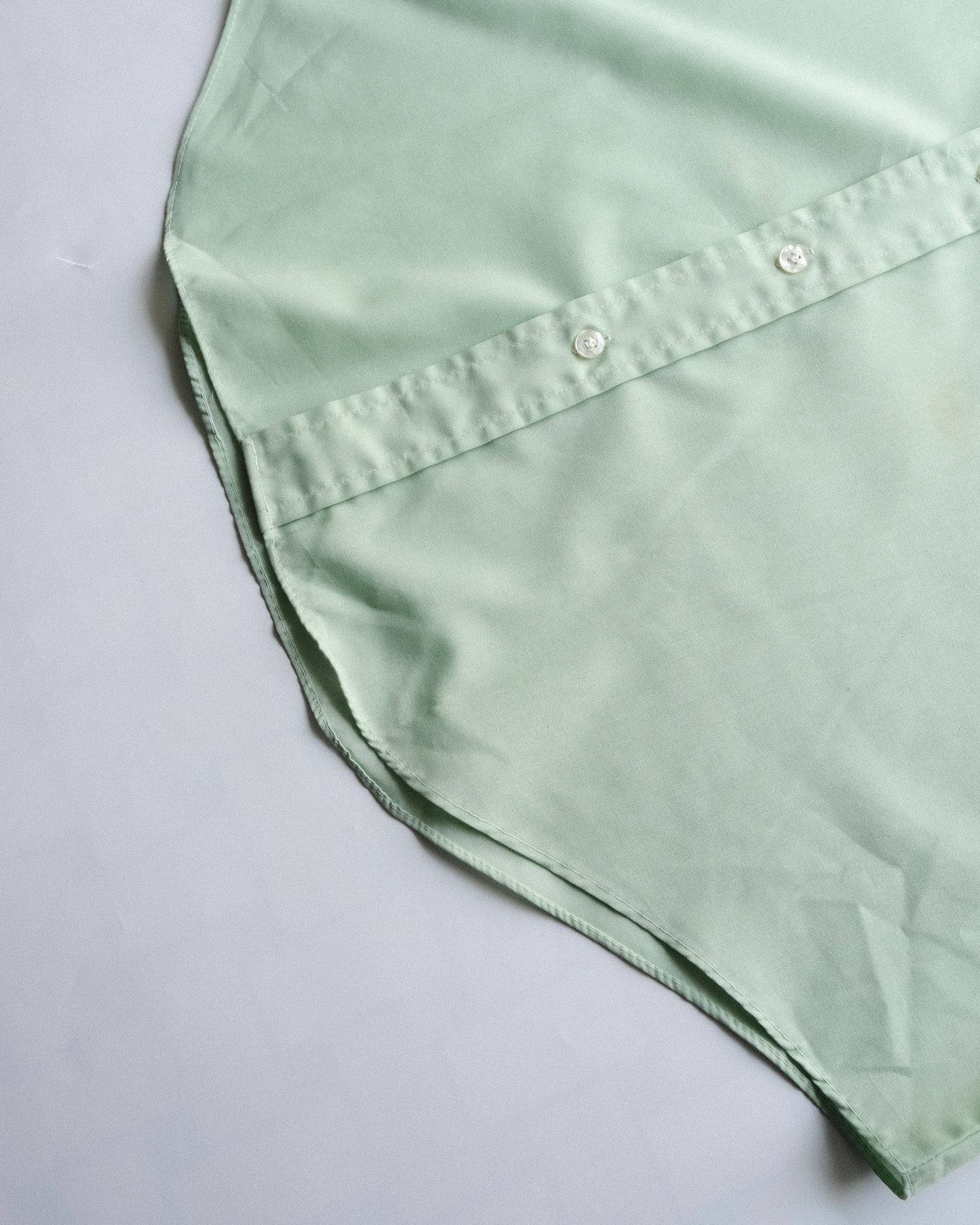 Mint Green Poly/Cotton Shirt