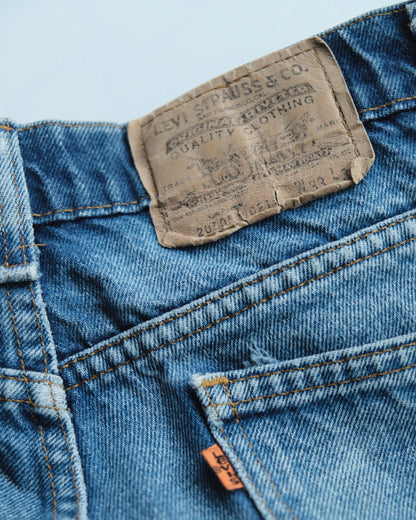 43. Levi's 505 Tapered Straight Denim Pants / W33 L31