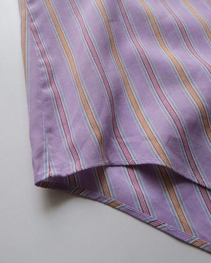 70s Vintage Stripe Short Sleeve Shirt