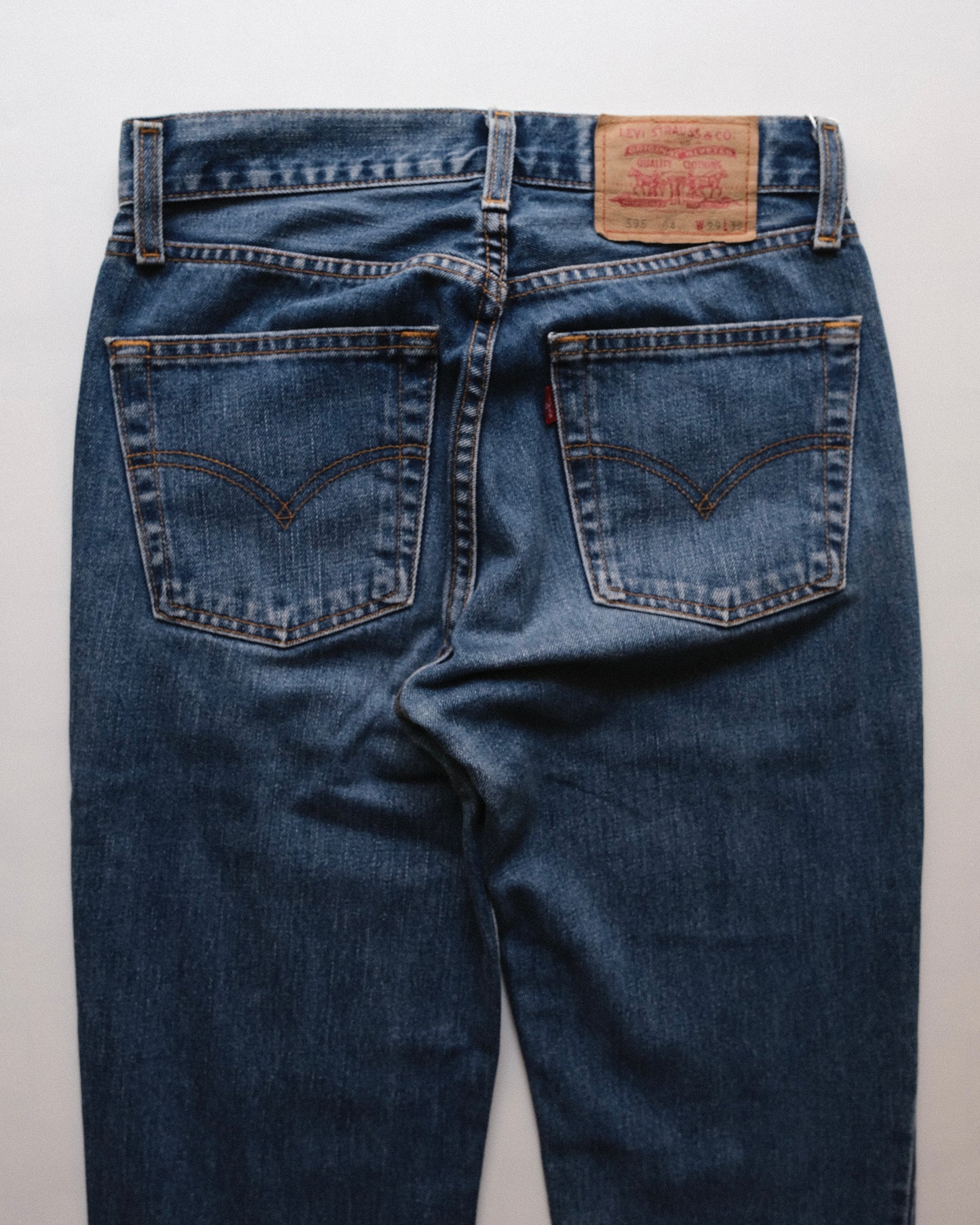 79. Levi's 595 Regular Fit Straight Denim Pants