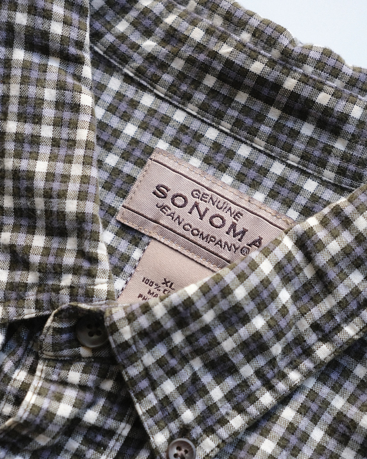 SONOMA - Cotton Cheak Shirt