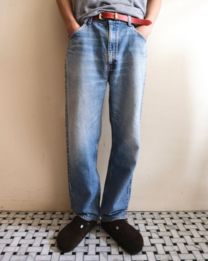 72. Levi's 505 Tapered Straight Denim Pants / W33 L30