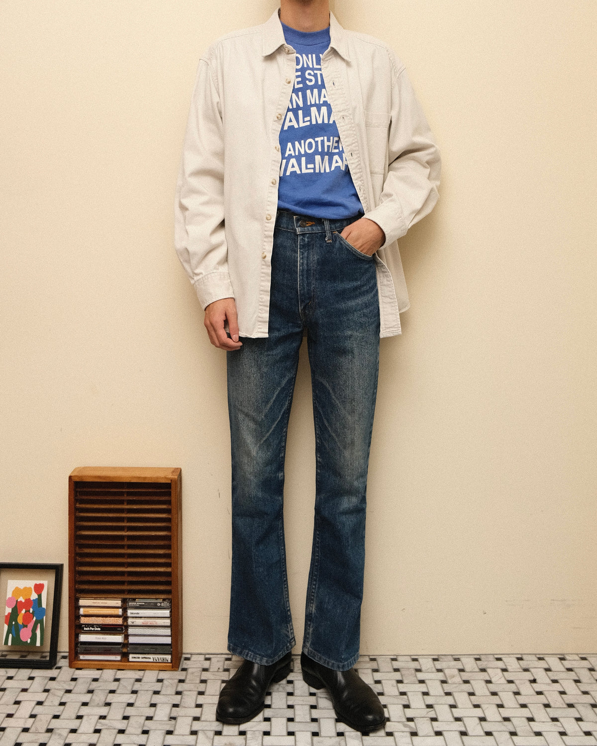 100. Levi's 646 Bell Bottom Denim Pants