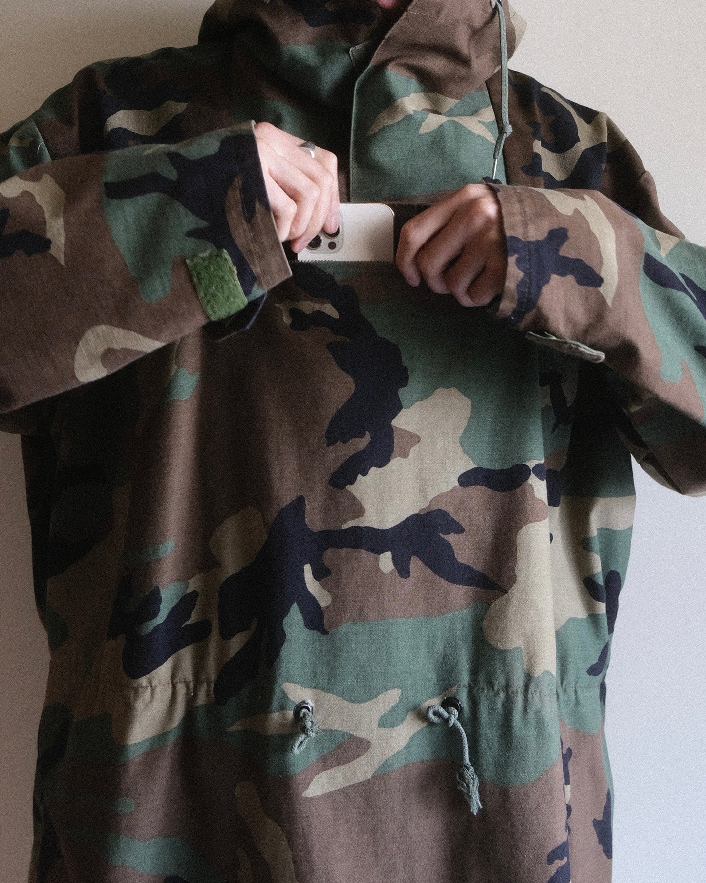 Woodland Camouflage Pullover Smock