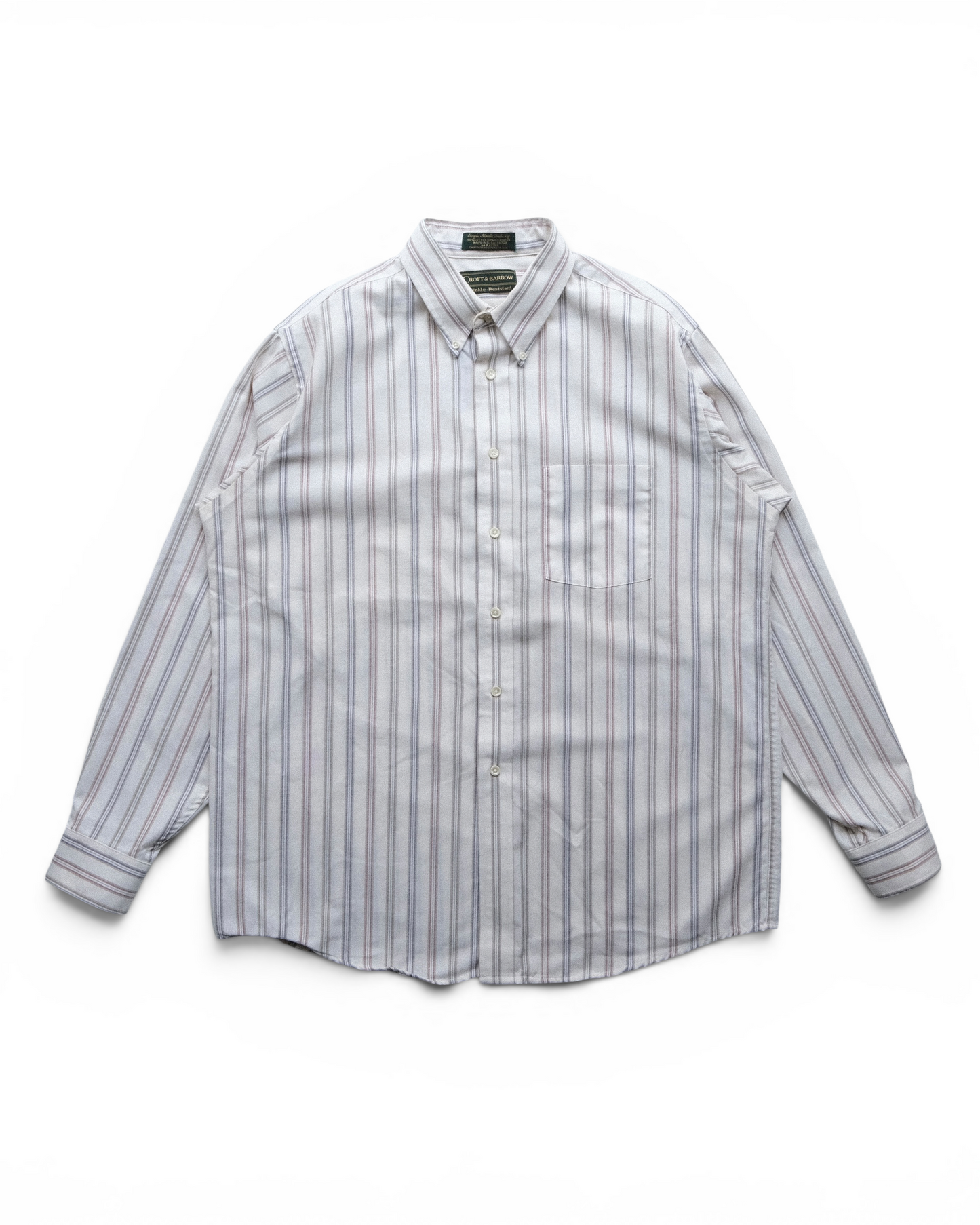 Croft & Barrow - Classic Multi Stripe Button Down Shirt