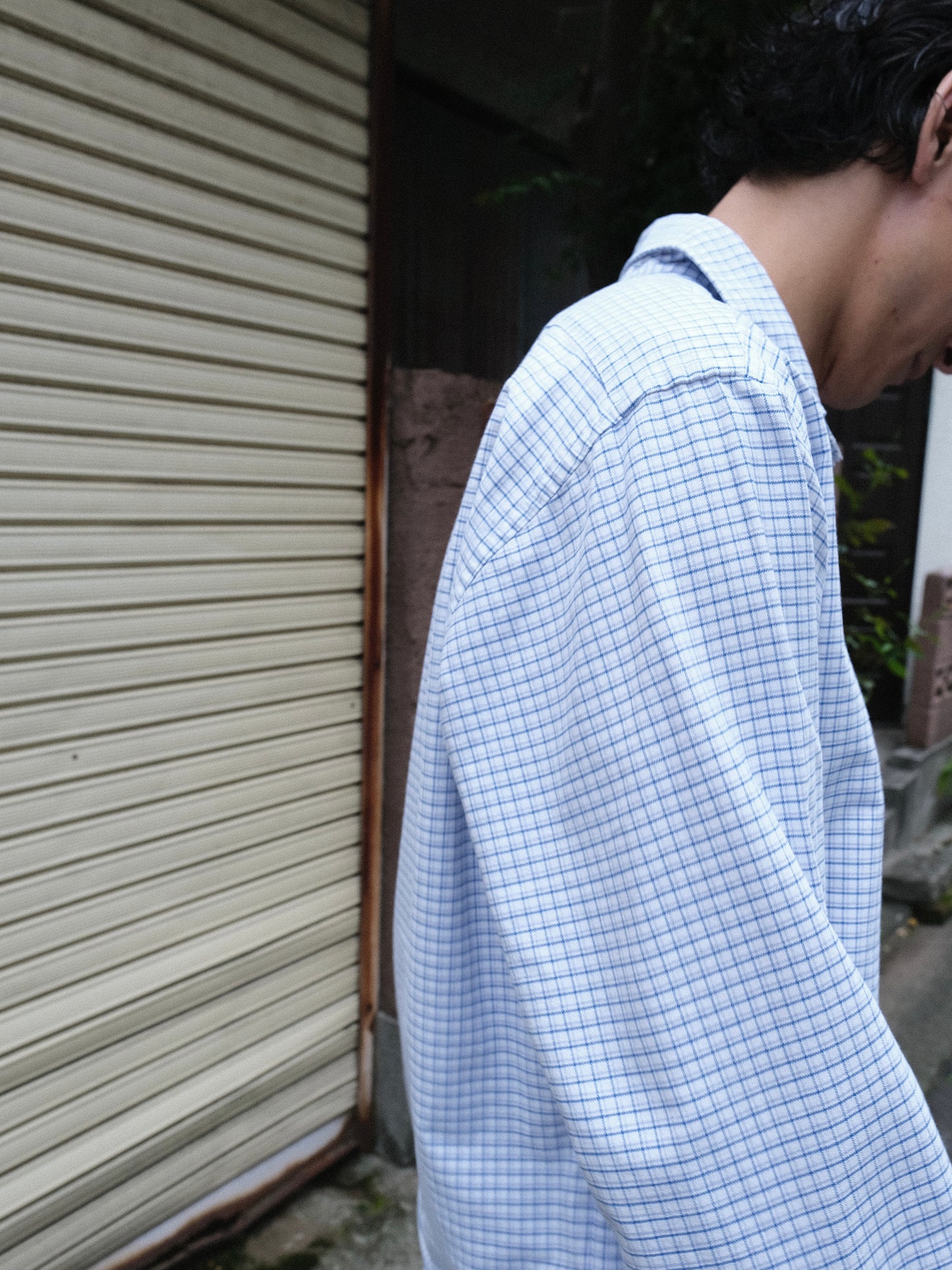 L.L.Bean - Cotton Blue Check BD Shirt