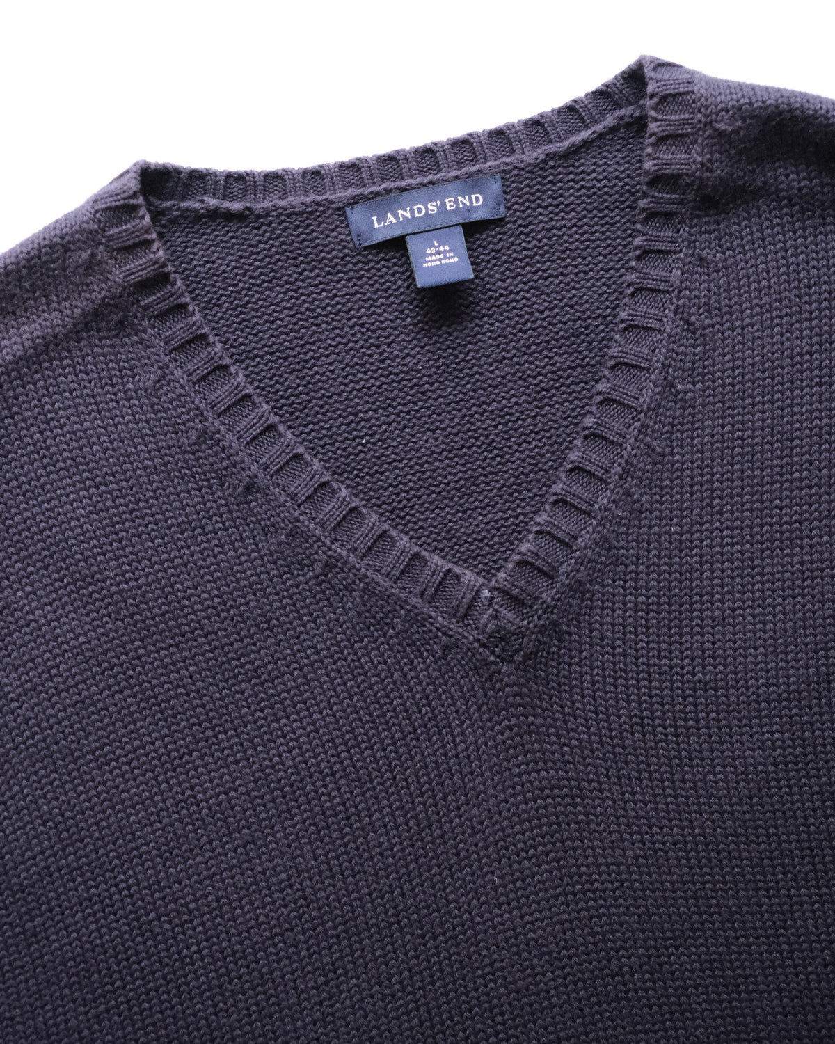 Lands'End - Cotton Knit Vest