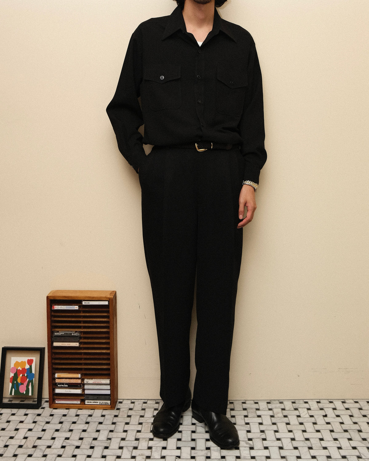 70s U.S. NAVY CPO Shirt