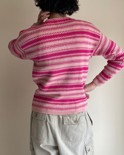 80s-90s Richard Stapf&Co TYROL "Crew Neck knit"