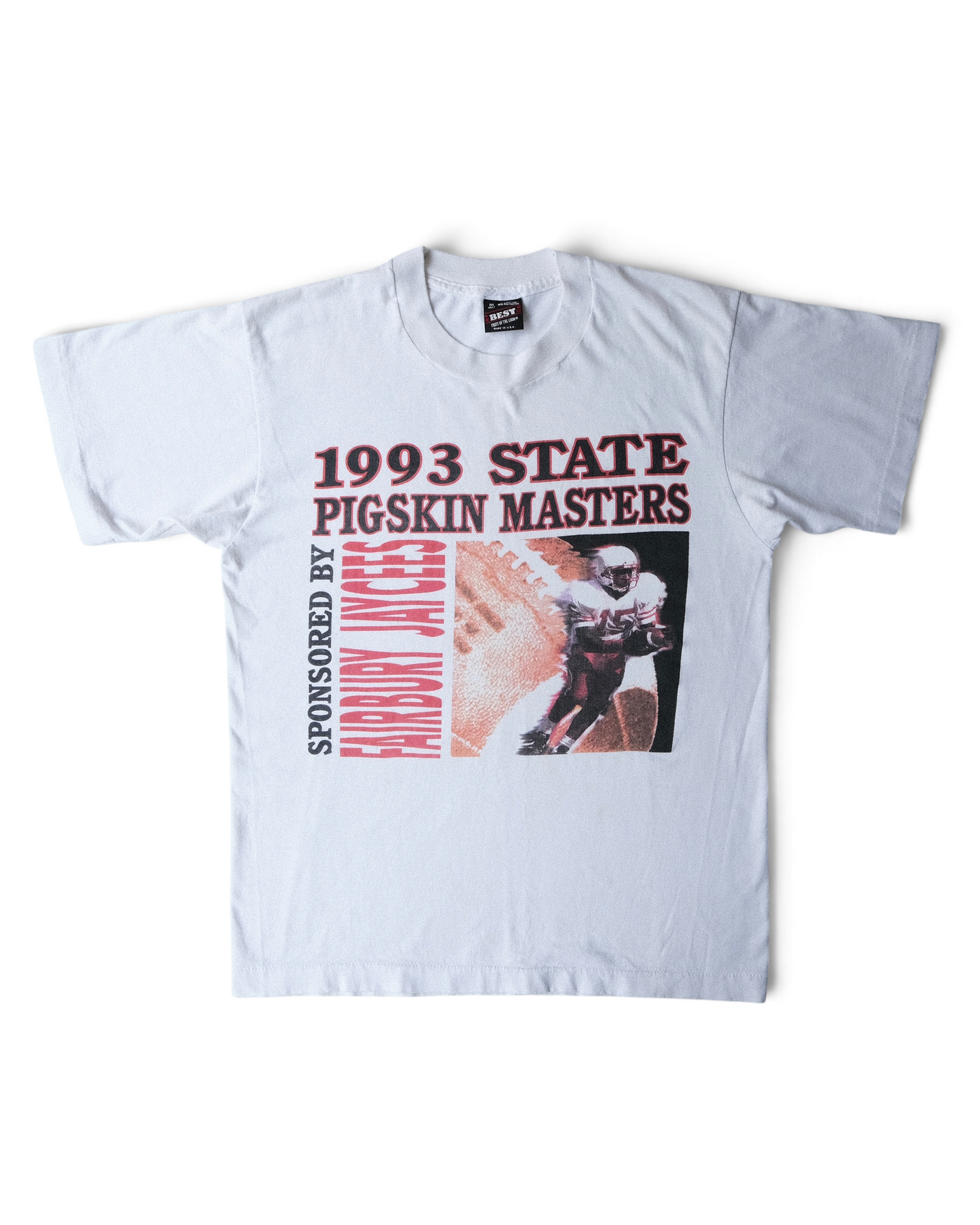 90s FRUIT OF THE LOOM - 1993 STATE PIGSKIN MASTERS