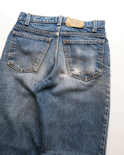45. Levi's 506 STUDENT Straight Denim Pants / W29 L34