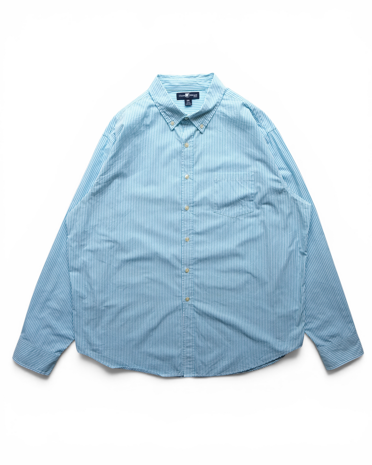 Chase Edward Golf - Stripe Button Down Shirt