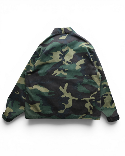 90s Bass Pro Shops Outdoors - Woodland Camo Field Jacket