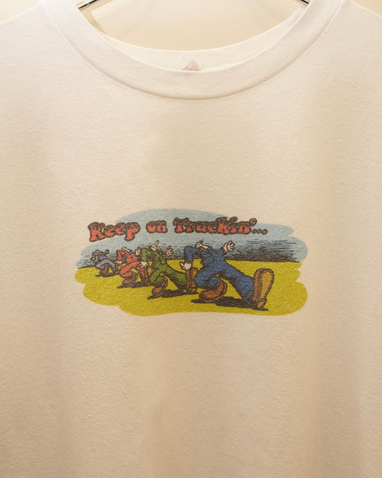 90s Robert Crumb “Keep on Truckin’” Graphic T-Shirt