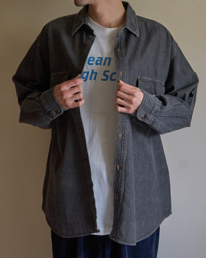 Black Denim CPO Shirts