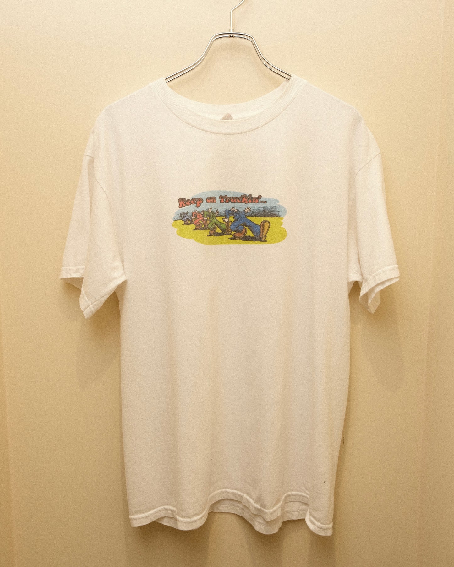 90s Robert Crumb “Keep on Truckin’” Graphic T-Shirt