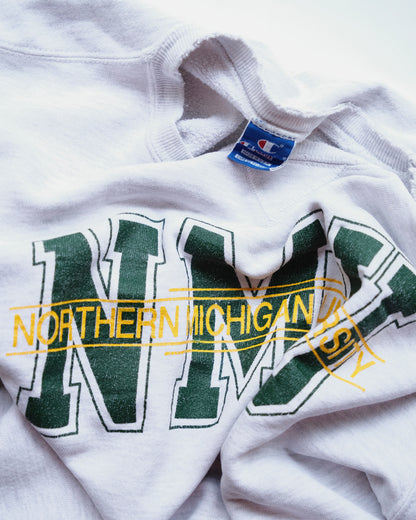 Champion - NORTHERN MICHIGAN UNIVERSITY Sweat made in usa
