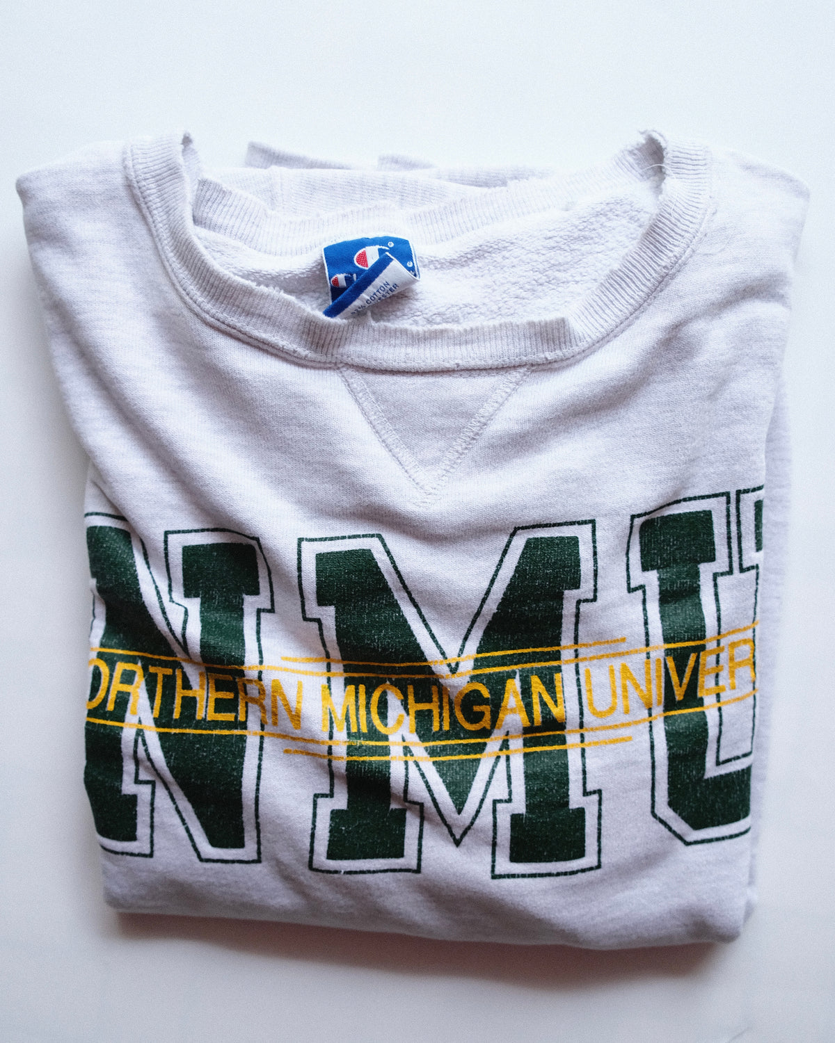 Champion - NORTHERN MICHIGAN UNIVERSITY Sweat made in usa