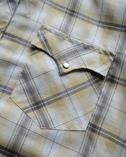 70s Rawhide - Western Check Shirt