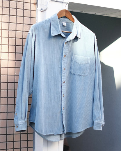 Light Blue Corduroy Shirt