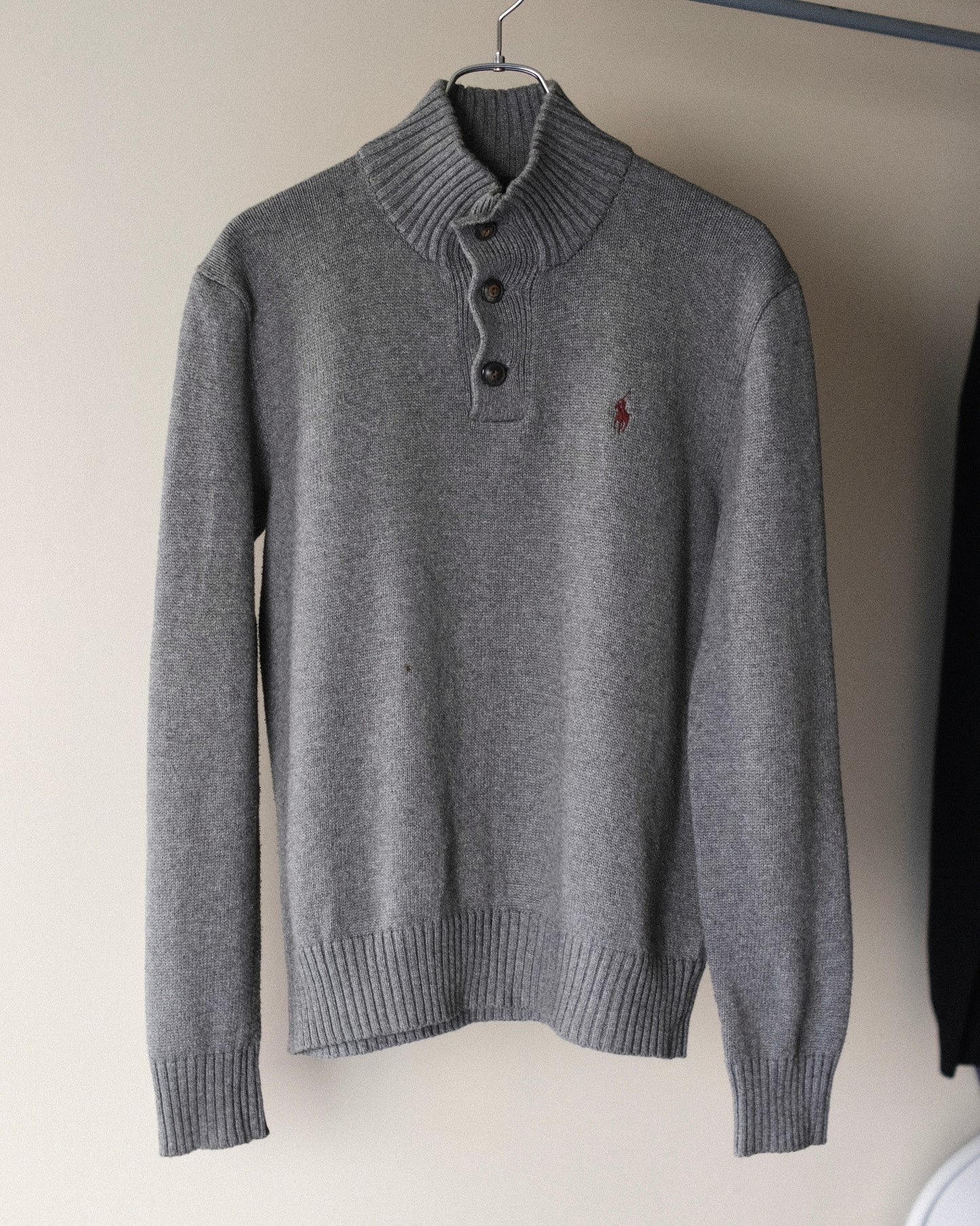 Ralph Lauren Cotton Henley Knit