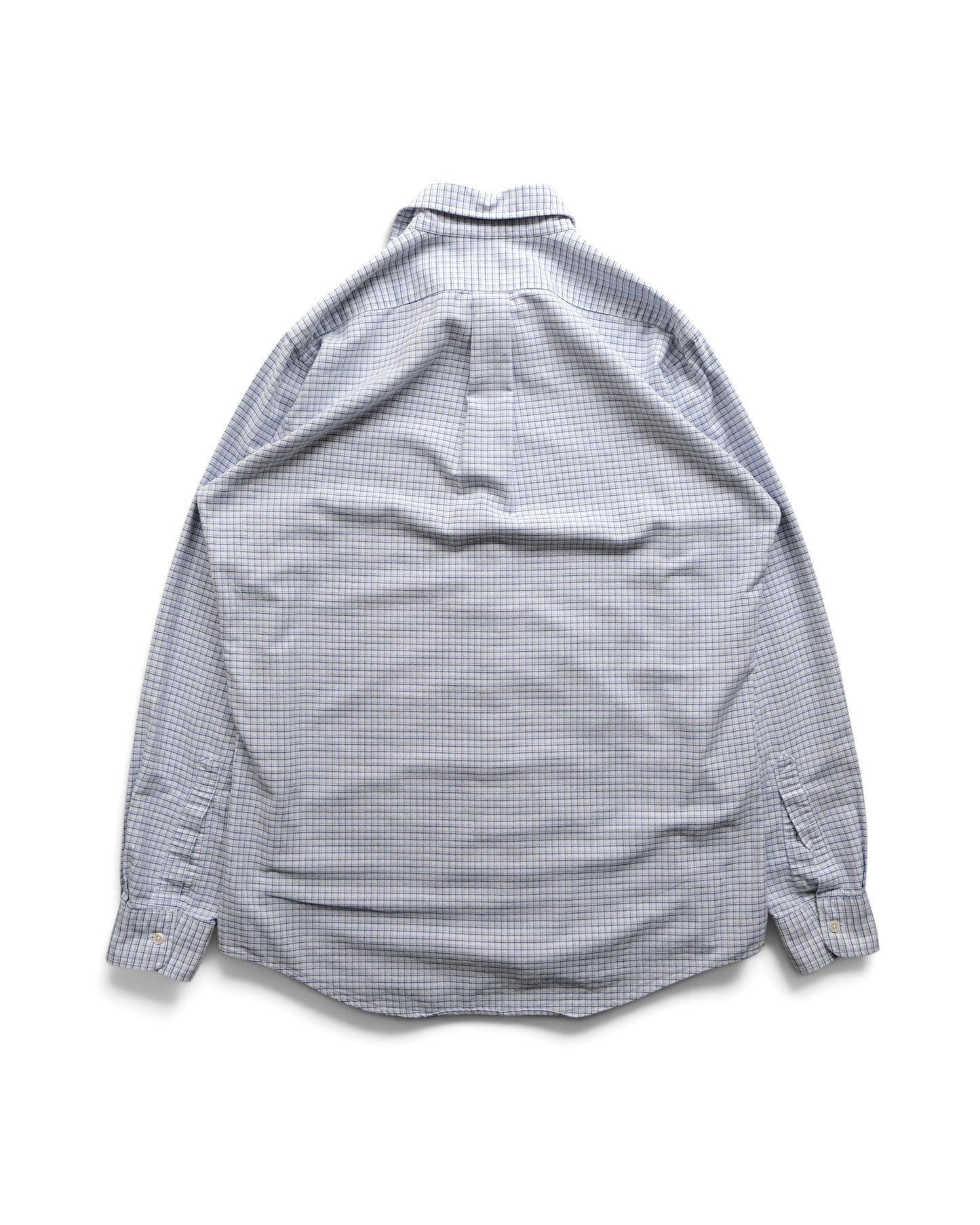 L.L.Bean - Cotton Blue Check BD Shirt