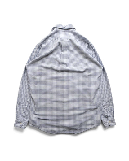 L.L.Bean - Cotton Blue Check BD Shirt