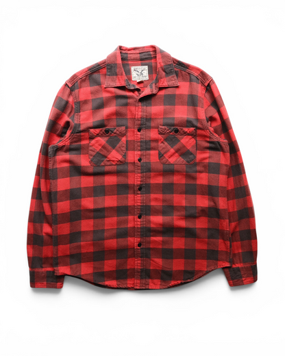 American Living - Buffalo Check Cotton Flannel Shirt