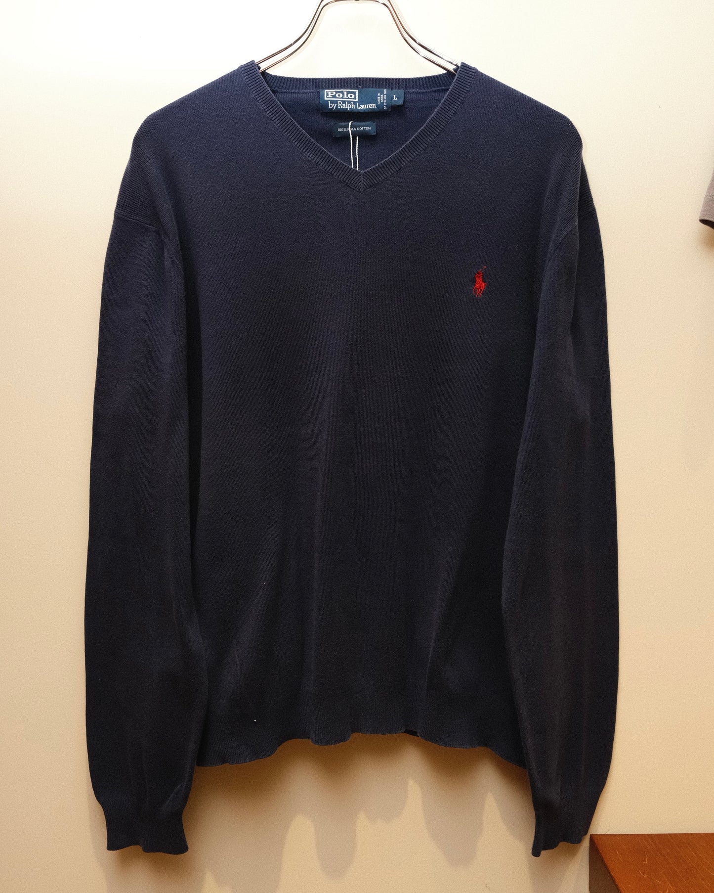 Polo Ralph Lauren - PIMA COTTON V Neck Knit